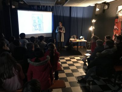 Die Viertklässler sind begeistert von der Geschichte