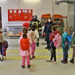 Ausgerüsteter Feuerwehrmann
